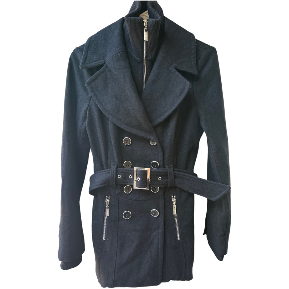 G by Guess Black Peacoat